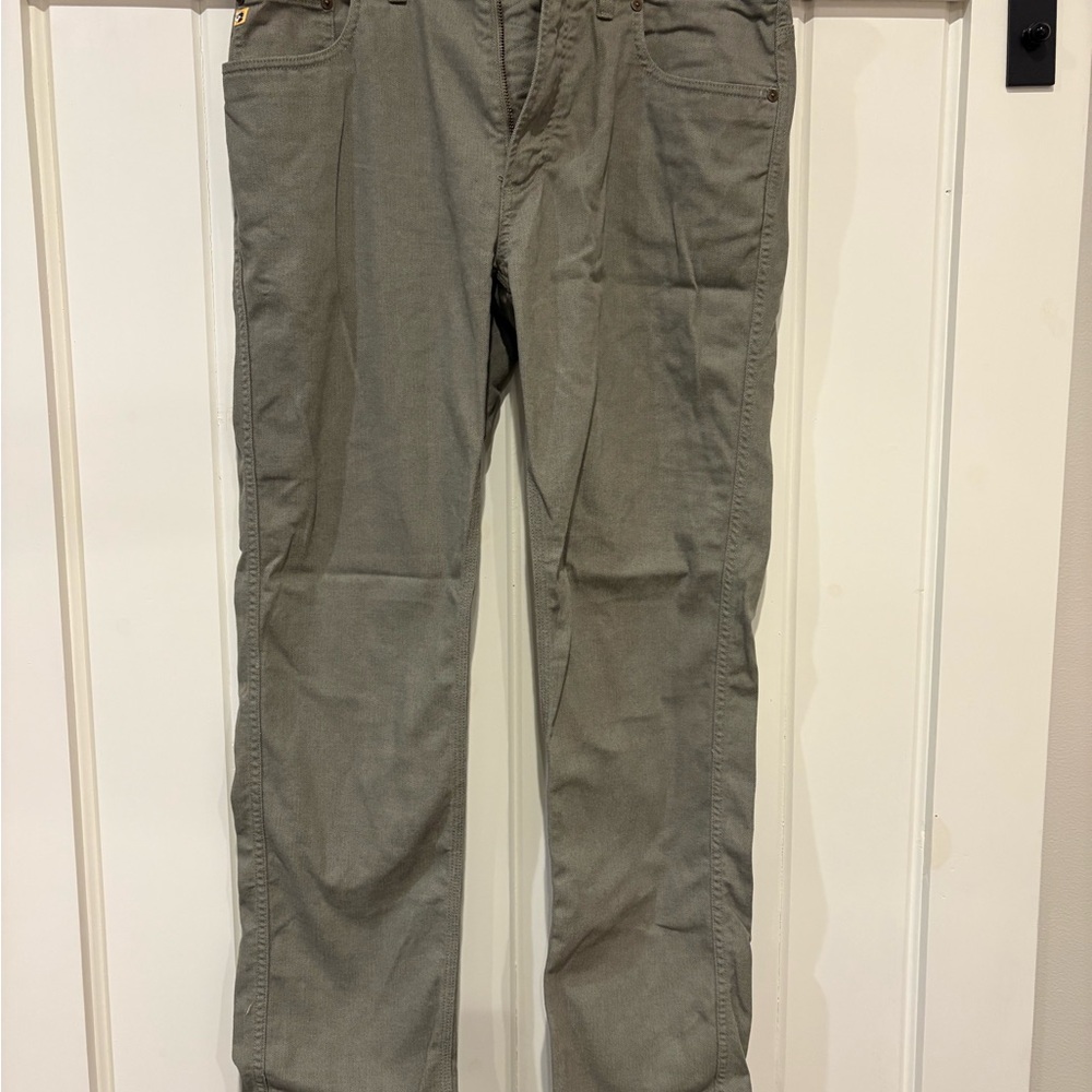 Duck Head Field Canvas Five-Pocket - Field Grey